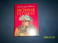 DICTIONAR ISTORIC-DOMINIQUE VALLAND foto