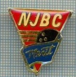 591 INSIGNA -NJBC -MERIT - BOWLING - SPORTIVA - interesanta -starea care se vede