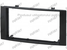 Rama adaptoare VW Multivan,VW Touareg,VW Transporter,negru, 2 DIN-000339 foto