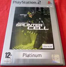 Joc Tom Clancy&amp;#039;s Splinter Cell, PS2, original, alte sute de jocuri! foto