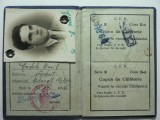 4 - CAILE FERATE ROMANE - CARNET DE IDENTITATE PENTRU ELEVI SI STUDENTI - 1936