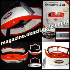 VIBRO SHAPE IGIA PROFESSIONAL SLIMMING BELT - CENTURA ORIGINALA cu SAUNA MASAJ RELAXARE SLABIRE TONIFIERE ELIMINARE CELULITA PERFORMANTA 24 V !!! foto