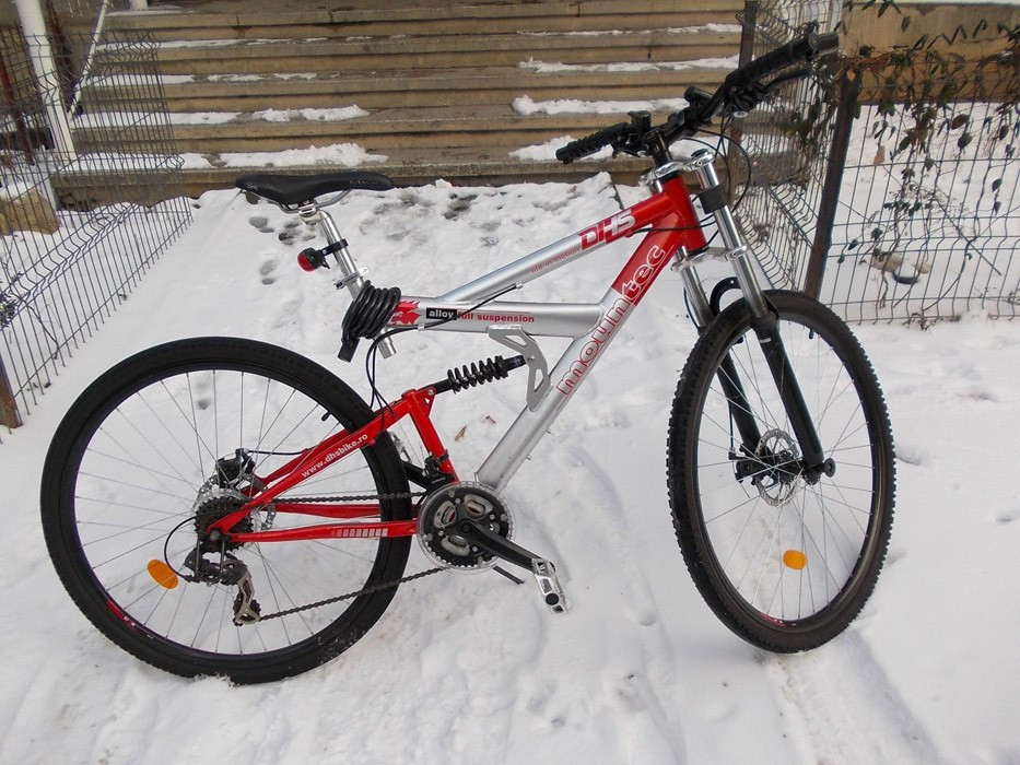 Bicicleta MTB Full suspension DHS Mountec 2848 21 viteze | arhiva Okazii.ro