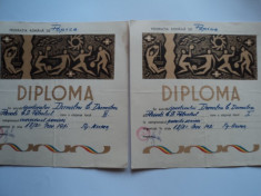 Diplome sportive popice 1971 foto