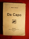 Radu D. Rosetti - Da Capo - Prima Ed. 1919