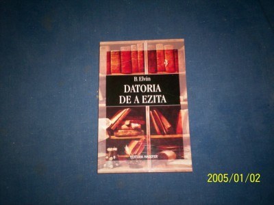 DATORIA DE A EZITA - B ELVIN foto