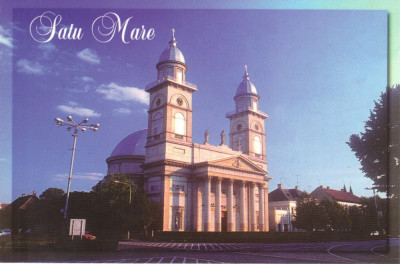 Carte postala CP SM011 Satu Mare - Catedrala romano-catolica - necirculata foto