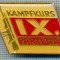 695 INSIGNA - IX PARTEITAG KAMPFKURS -DDR -militara -starea care se vede