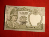 Bancnota 2 Rupii Nepal , cal. NC