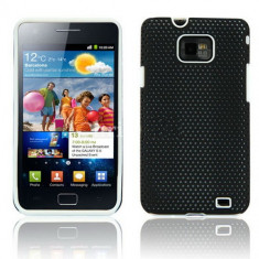 Vand Husa negru / alb protectie SAMSUNG GALAXY S2 I9100 + folie ecran foto