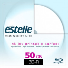 BD R 50GB dual layer inkjet printabil in carcasa slim - marca estelle foto