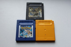 POKEMON Yellow, Blue, Trading Card Game - Nintendo Game Boy / GameBoy foto