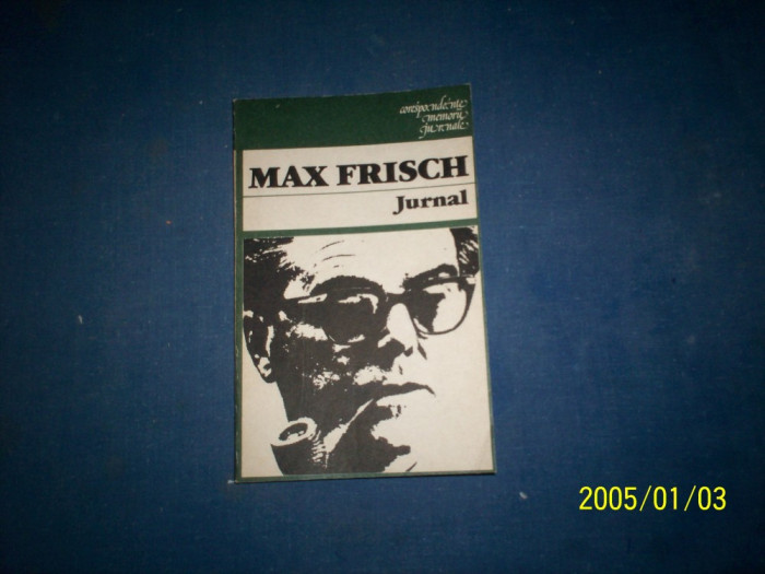 MAX FRISCH-JURNAL