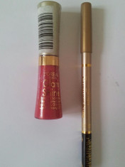 SET GLOSS L&amp;#039;OREAL PARIS EFECT DE DIAMANTE + CONTUR NEGRU OCHII L&amp;#039;OREAL PARIS !!! foto