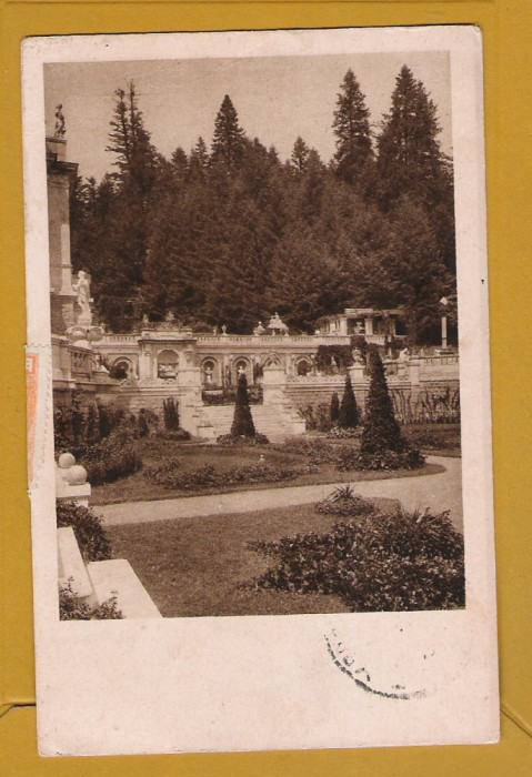 SINAIA GRADINA PELESULUI 1926