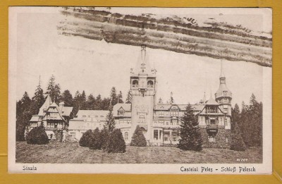 SINAIA PELES 1922 foto