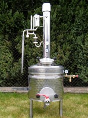 Cazane profesionale distilat alcool foto