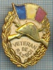 750 INSIGNA - VETERAN DE RAZBOI -starea care se vede foto