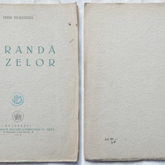 Mihai Mosandrei , Ofranda muzelor , 1940 , prima editie