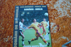 DVD - CM - Franta 1998 - Romania-Anglia 2-1 foto
