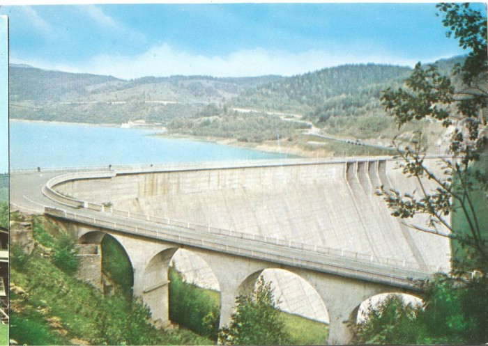 CPI (B1651) BICAZ. BARAJUL HIDROCENTRALEI, EDITURA , NECIRCULATA, TIMBRU IMPRIMAT