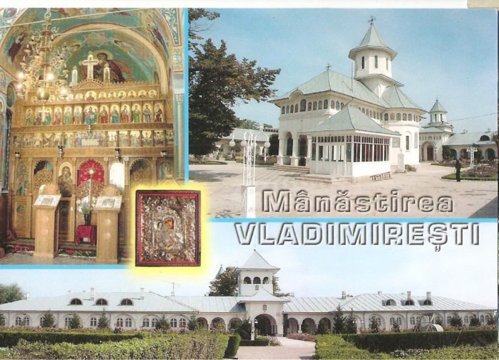 CPI (B1698) MANASTIREA VLADIMIRESTI, MOZAIC, JUD. GALATI, NECIRCULATA