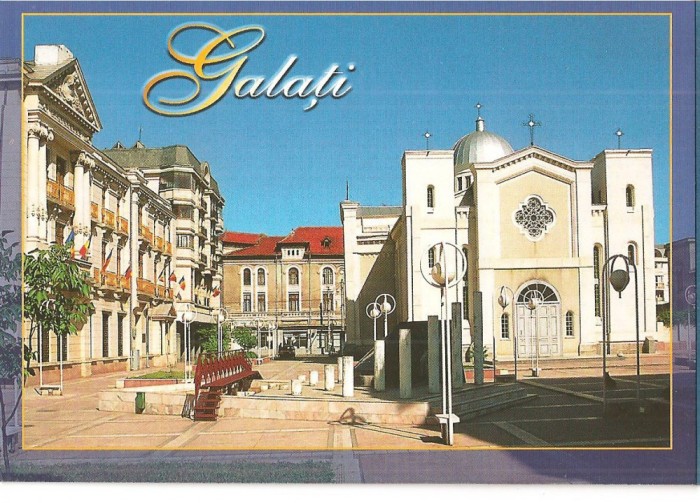 CPI (B1676) GALATI, BISERICA ELENA, EDITURA AGNUS DESIGN, SOUVENIR COLLECTIN, NECIRCULATA, 2002