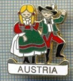 730 INSIGNA - AUSTRIA - Costume populare -starea care se vede