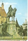 CPI (B1639) CLUJ, STATUIA LUI MATEI CORVIN, EDITURA OSETCM, CIRCULATA 1976, STAMPILA, TIMBRU IMPRIMAT