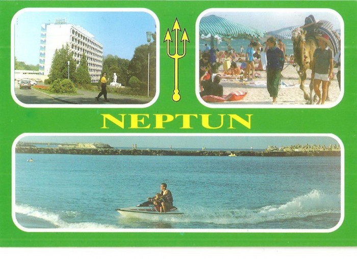 CPI (B1680) NEPTUN, MOZAIC, HOTEL NEPTUN, PE PLAJA, SOARE, BRIZA, VITEZA, EDITURA SCP VIZUAL, SRL, BUCURESTI, NECIRCULATA, NP003