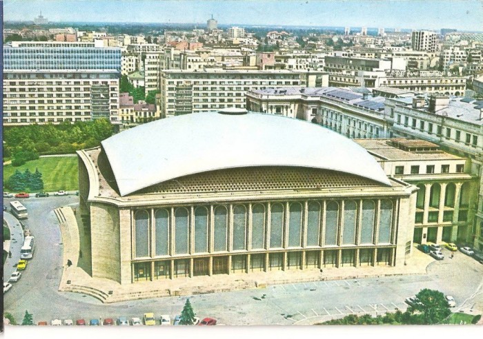 CPI (B1705) BUCURESTI, SALA PALATULUI RSR, EDITURA OSETCM, I.P. FILARET, CIRCULATA 1979, STAMPILE, TIMBRU IMPRIMAT TIMBRU