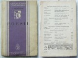 V. Ciocalteu , Poesii , Fundatia pentru Literatura , Carol II , 1934 , ed. 1, Alta editura