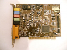 Placa sunet Creative SoundBlaster Live 5.1 Digital CT4830 foto