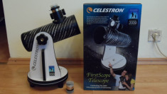Telescop astronomic Celestron Firstscope foto