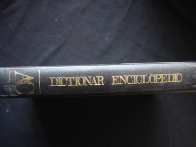 DICTIONAR ENCICLOPEDIC Volumul 1 A-C foto