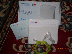 Router Romtelecom Clicknet VDSL 2 COMPATIBIL CU ADSL 2+ foto