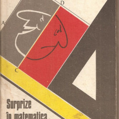 (C2754) SURPRIZE IN MATEMATICA ELEMENTARA DE VIOREL GH. VODA, EDITURA ALBATROS, BUCURESTI, 1981