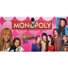 Joc Monopoly Hanna Montana romana. Jocul rapid al cumpararii si schimbului de proprietati. 2-8 jucatori. foto