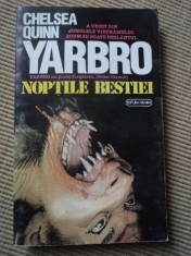 YARBRO NOPTILE BESTIEI CHELSEA QUINN carte editura nemira SF hobby 1993 foto