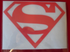 Abtibild autocolant sticker auto SUPERMAN foto