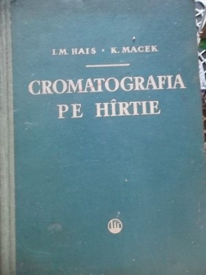 CROMOTOGRAFIA PE HARTIE foto