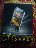 Samsung GT-S5560i, Alb, Neblocat, Smartphone