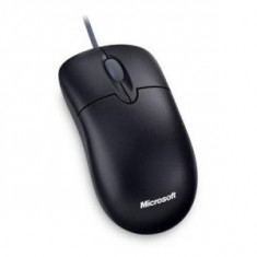 MICROSOFT Mouse Basic Optical Mouse Win32 USB Port EN/FR/IT/ES Hdwr Black foto