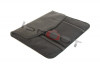 Husa / case / cover din piele eco si material textil pentru tablete