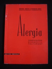N. GAVRILESCU - ALERGIA * FIZIOPATOLOGIE, DIAGNOSTIC, TRATAMENT