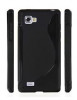 Husa LG Optimus 4X HD P880 + stylus, Negru, Gel TPU