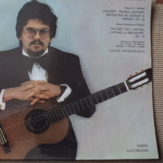 Costas Cotsiolis concerte pentru chitara si orchestra disc vinyl muzica clasica