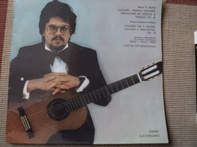 Costas Cotsiolis concerte pentru chitara si orchestra disc vinyl muzica clasica foto