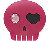 jibbitz CROCS - bijuterii/accesorii pentru saboti de guma - Funky skeleton pink foto