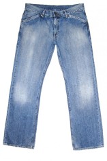 Blugi MUSTANG &amp;quot;BOOTCUT&amp;quot; (pentru bocanci / ghete / ciocate) - Design Modern ( Marime: W 34 / L 34 ) - TALIE = 91 cm / LUNGIME = 112 cm foto